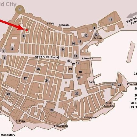 1-Bdrm With Terrace In The Old Town Apartment Dubrovnik Ngoại thất bức ảnh