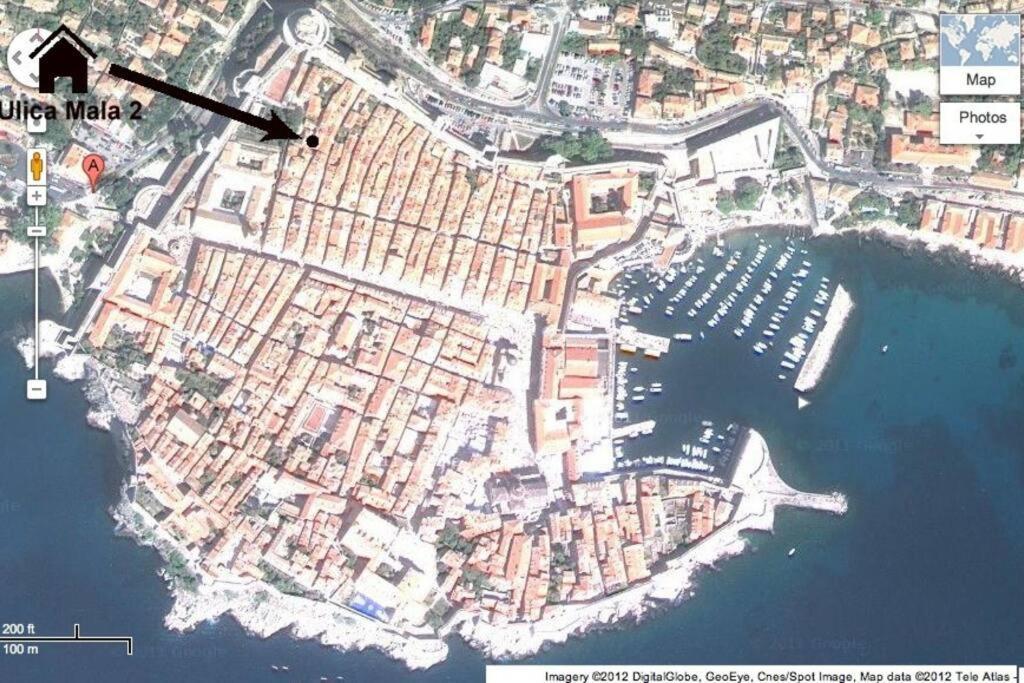 1-Bdrm With Terrace In The Old Town Apartment Dubrovnik Ngoại thất bức ảnh